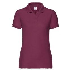 Koszulka Polo Damska 65/35. Brązowe koszulki polo FRUIT OF THE LOOM, xs, bez wzorów, bez kołnierzyka, bez ramiączek. Za 63.99 zł.