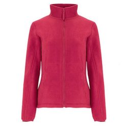 Damska Bluza Polarowa Artic Fleece Jacket. Czerwone bluzy ROLY, na zimę, xl, bez wzorów, z polaru, bez kaptura. Za 106.99 zł.