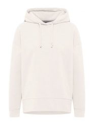ELBSAND Bluza "Mathea" w kolorze białym rozmiar: M. Białe bluzy ELBSAND, m, bez wzorów, z kapturem. Za 210.81 zł.
