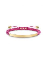 Thomas Sabo Bransoletka w kolorze różowym rozmiar: L21. Różowe bransoletki Thomas Sabo, srebrne. Za 167.28 zł.