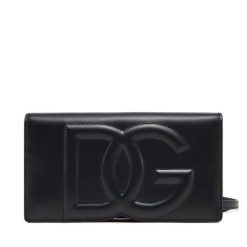 Torebka Dolce&Gabbana. Czarne listonoszki Dolce&Gabbana, bez wzorów, bez dodatków. Za 3,069.00 zł.
