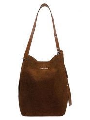 Wojas Skórzana torebka w kolorze brązowym - 37 x 29 x 19 cm rozmiar: onesize. Brązowe torby na ramię Wojas, bez wzorów, z materiału, na ramię, bez dodatków. Za 343.41 zł.