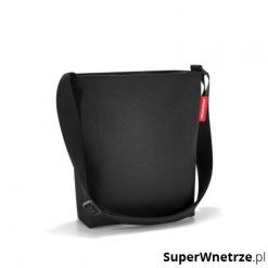 Torba Reisenthel Shoulderbag S patchwork czarna. Czarne torby na ramię Reisenthel, bez wzorów, z materiału, eleganckie, na ramię, małe, bez dodatków. W wyprzedaży za 80.90 zł.