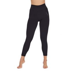 Legginsy damskie z wysokim stanem Brubeck CASUAL. Czarne legginsy Brubeck, xl, bez wzorów, z elastanu, z podwyższonym stanem. Za 169.00 zł.