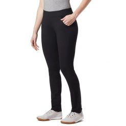 Damskie spodnie turystyczne Columbia Anytime Casual Pull On. Czarne spodnie sportowe Columbia, m, bez wzorów, z elastanu, trekkingowe. Za 299.00 zł.