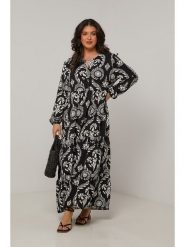 Curvy Lady Sukienka w kolorze czarnym rozmiar: 44/46. Czarne sukienki Curvy Lady, na co dzień, bez wzorów, klasyczne, bez kołnierzyka, bez ramiączek, maxi, proste. Za 136.45 zł.