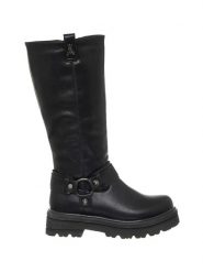 Patrizia Pepe Skórzane kozaki zimowe w kolorze czarnym rozmiar: 39. Czarne kozaki Patrizia Pepe, na zimę, bez obcasa, bez zapięcia. Za 503.95 zł.