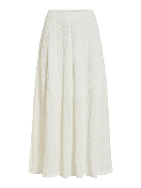 Vila Spódnica w kolorze białym rozmiar: XL. Białe spódnice Vila, xl, bez wzorów, maxi. Za 133.91 zł.