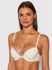 Calvin Klein Underwear Biustonosz push-up 000QF5145E Żółty. Żółte biustonosze Calvin Klein Underwear, bez wzorów, z syntetyku. Za 189.99 zł.
