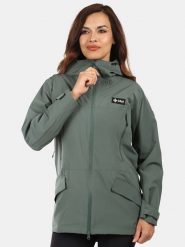 Kilpi Płaszcz funkcyjny "Ayra" w kolorze khaki rozmiar: 46. Brązowe płaszcze Kilpi, m, bez wzorów, bez kaptura. Za 393.45 zł.