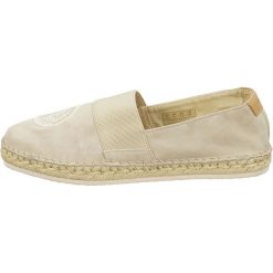 GANT Footwear Skórzane espadryle "Lular" w kolorze beżowym rozmiar: 41. Brązowe espadryle GANT Footwear, bez wzorów, bez obcasa, bez zapięcia. Za 160.94 zł.
