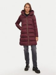 Save The Duck Płaszcz zimowy D40279W IRIS19 Bordowy Regular Fit. Czerwone płaszcze Save the duck, na zimę, bez wzorów, z syntetyku, bez kaptura. Za 869.99 zł.