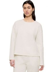 Triumph Bluza w kolorze kremowym rozmiar: 40. Brązowe bluzy Triumph, bez wzorów, prążkowane, bez kaptura. Za 82.44 zł.