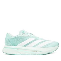 Buty do biegania adidas. Niebieskie obuwie sportowe Adidas, bez zapięcia, do biegania. Za 479.99 zł.