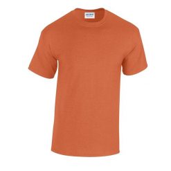 Koszulka Unisex Dla Dorosłych Antique Heavy T-shirt. Brązowe t-shirty GILDAN, xl, bez wzorów, bez kołnierzyka, bez ramiączek. Za 48.99 zł.