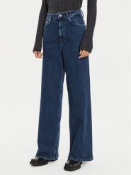 IVY OAK Jeansy Prijanka IO115188 Granatowy Wide Leg. Niebieskie jeansy IVY & OAK, bez wzorów. Za 389.99 zł.