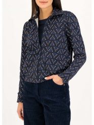 Blutsgeschwister Bluza "Moonrise Alley" w kolorze granatowym rozmiar: XS. Niebieskie bluzy Blutsgeschwister, xs, bez wzorów, z bawełny, bez kaptura. Za 140.86 zł.