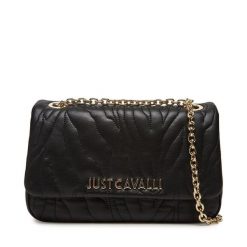 Torebka Just Cavalli. Czarne torebki klasyczne Just Cavalli, bez wzorów, bez dodatków. Za 479.99 zł.