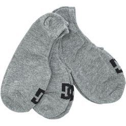 SKARPETY DC Shoes 3 PackLiner, Dla obu płci. Szare skarpety DC Shoes, bez wzorów, z bawełny. Za 90.00 zł.