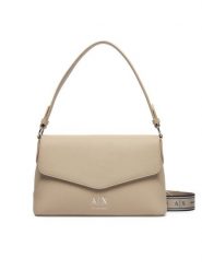 Armani Exchange Torebka XW003145 AF26569 U6208 Beżowy. Brązowe torebki klasyczne Armani Exchange, bez wzorów, ze skóry, bez dodatków. Za 614.99 zł.