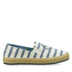 Espadryle Gant. Białe espadryle GANT, bez wzorów, bez obcasa, bez zapięcia. Za 259.99 zł.