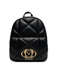 LOVE MOSCHINO Plecak JC4037PP1NLC0000 Czarny. Czarne plecaki Love Moschino, bez wzorów, ze skóry. Za 1,059.00 zł.
