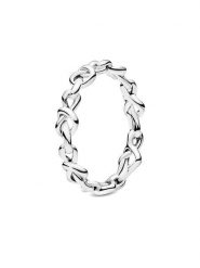 Pandora Srebrny pierścionek rozmiar: 56. Szare pierścionki Pandora, srebrne. Za 124.95 zł.