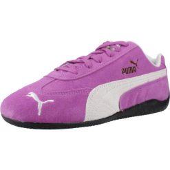 Kapcie PUMA YELLOW SPEEDCAT OG Fioletowy. Fioletowe obuwie domowe Puma, bez wzorów, ze skóry, bez zapięcia. Za 386.99 zł.