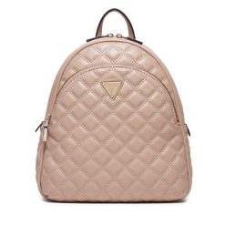 Plecak Guess. Brązowe plecaki Guess, z aplikacjami. Za 339.99 zł.