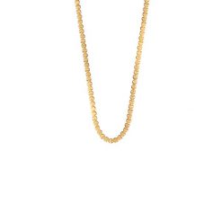 Naszyjnik Hearts pozłacany. Żółte naszyjniki Lilou, pozłacane. Za 169.00 zł.