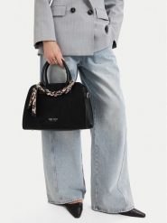 Nine West Torebka CEO-HELLESA-LDA9422 Czarny. Czarne torebki klasyczne Nine West, bez wzorów, ze skóry, bez dodatków. Za 279.99 zł.