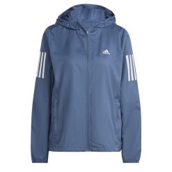 Damska kurtka wodoodporna adidas Own the Run. Szare kurtki sportowe Adidas, l, bez wzorów, z softshellu, bez kaptura, do biegania. W wyprzedaży za 285.20 zł.