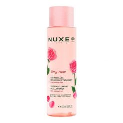 NUXE Very Rose ŁAGODZĄCA WODA MICELARNA DO DEMAKIJAŻU Płyn miceralny 400 ml Damski. Demakijaż Nuxe. Za 108.79 zł.
