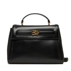Torebka KARL LAGERFELD. Czarne torebki klasyczne KARL LAGERFELD, bez wzorów, bez dodatków. Za 1,499.00 zł.