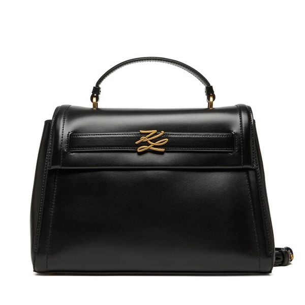 Torebka KARL LAGERFELD. Czarne torebki klasyczne KARL LAGERFELD, bez wzorów, bez dodatków. Za 1,499.00 zł.
