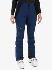 Kilpi Softshellowe spodnie narciarskie "Rhea" w kolorze granatowym rozmiar: 44. Niebieskie spodnie dresowe Kilpi, m, bez wzorów, z polaru. Za 304.99 zł.
