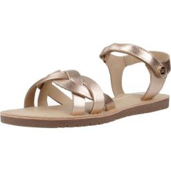 Sandały GIOSEPPO 75332G Brąz. Brązowe sandały Gioseppo, bez wzorów, ze skóry, bez obcasa, bez zapięcia. Za 160.99 zł.