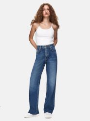 LTB Dżinsy "Danica" - Comfort fit - w kolorze niebieskim rozmiar: W27/L32. Niebieskie jeansy LTB, l, z aplikacjami, z podwyższonym stanem. Za 145.26 zł.