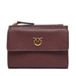 Duży Portfel Damski PINKO. Czerwone portfele Pinko, bez wzorów. Za 749.99 zł.