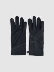 4F Rękawiczki dzianinowe Touch Screen uniseks - czarne S. Czarne rękawiczki 4f, bez wzorów, z dzianiny. Za 59.99 zł.