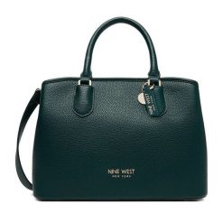 Torebka Nine West. Zielone torebki klasyczne Nine West, bez wzorów, bez dodatków. Za 249.99 zł.