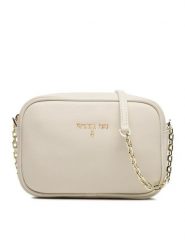 Patrizia Pepe Torebka CB0071/L001-W338 Écru. Listonoszki Patrizia Pepe, bez wzorów, ze skóry, bez dodatków. Za 679.99 zł.