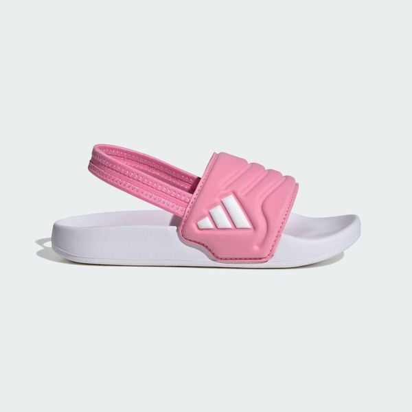 Klapki Adilette Estrap 2.0 Slides Children. Białe klapki Adidas, bez wzorów, bez obcasa. Za 109.00 zł.