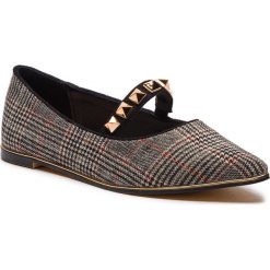 Baleriny MENBUR - 09743 Multicolor 0012. Szare baleriny Menbur, bez wzorów, z materiału, bez obcasa. W wyprzedaży za 169.00 zł.
