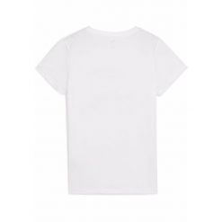 Damska koszulka GRAPHICS Mountain PUMA White. Białe bluzki Puma, m, bez wzorów, z gumy, sportowe, bez kołnierzyka, bez ramiączek. W wyprzedaży za 94.00 zł.