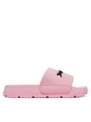 Juicy Couture Klapki PJC2 Różowy. Czerwone klapki Juicy Couture, bez wzorów, z syntetyku, bez obcasa. Za 99.99 zł.