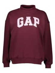 GAP Bluza w kolorze bordowym rozmiar: L/XL. Czerwone bluzy GAP, l, bez wzorów, bez kaptura. Za 224.95 zł.