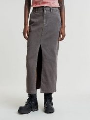 G-Star Spódnica dżinsowa w kolorze antracytowym rozmiar: W30. Czarne spódnice G-Star, na co dzień, bez wzorów, z bawełny, retro, maxi, proste. Za 195.99 zł.