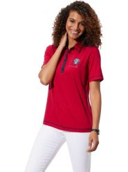 WITT WEIDEN Koszulka polo w kolorze czerwonym rozmiar: 36. Czerwone bluzki WITT WEIDEN, bez wzorów, bez kołnierzyka, bez ramiączek. Za 55.95 zł.
