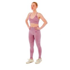 Damski zestaw sportowy Xtreme - legginsy + biustonosz sportowy - Różowy. Czerwone legginsy XTREME SOCKSWEAR, s, bez wzorów, z materiału, z podwyższonym stanem, na fitness i siłownię. Za 190.74 zł.